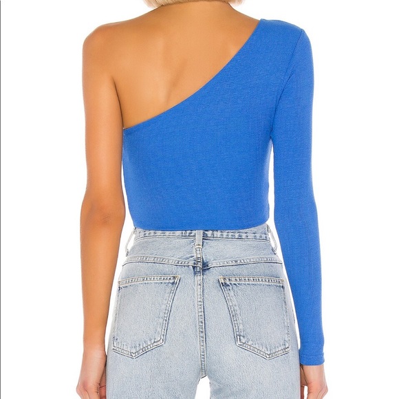 Ribbed superdown Crop top - Picture 3 of 3